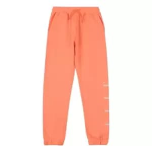 Elle Logo Jogging Pants - Orange