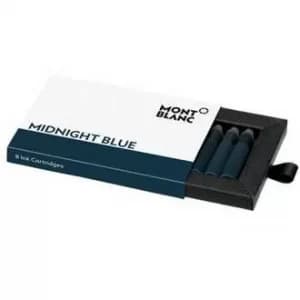 Mont Blanc Midnight Blue Ink Cartridges