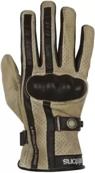 Helstons Eagle perforated Motorcycle Gloves, beige, Size 3XL, beige, Size 3XL