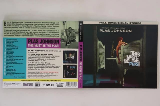 This Must Be the Plas! CD / Album