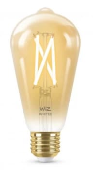 Wiz WiFi Tunable White Filament E27 ST64 LED Smart Bulb