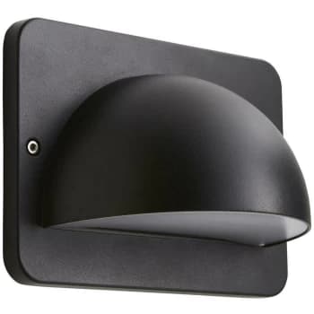 LED Wall Light 10W RENNES 4000K Cool White Black 280lm Exterior - Zinc