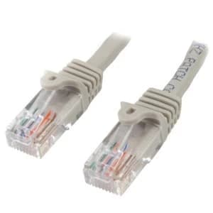 Startech 3m Cat5e Grey Snagless RJ45 UTP Patch