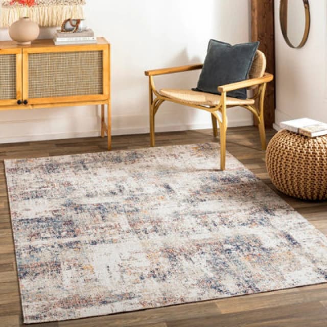 Livabliss In- & Outdoor Modern Cream Leila Area Rug 160 X 213cm - Easy To Clean, Perfect For Patio, Balcony, Kitchen Or Dining Room