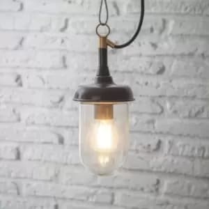 Garden Trading Harbour Outdoor Pendant in Carbon