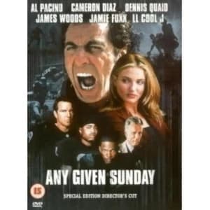 Any Given Sunday 1999 DVD