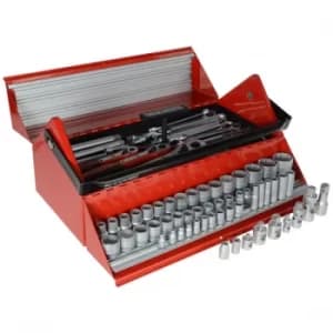 Teng TC187 Mega Rosso Tool Kit Set of 187 1/4 3/8 & 1/2in