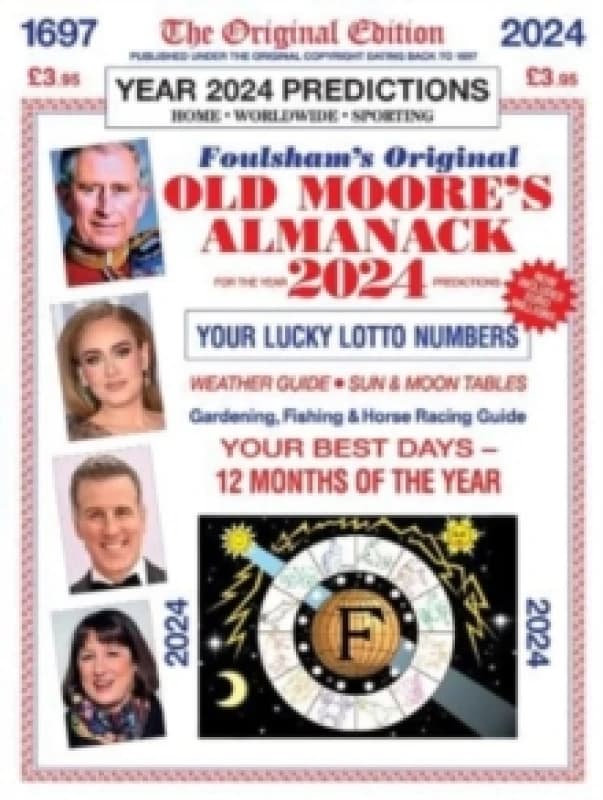 Old Moore's Almanac 2024. Paperback. By Francis Moore Books