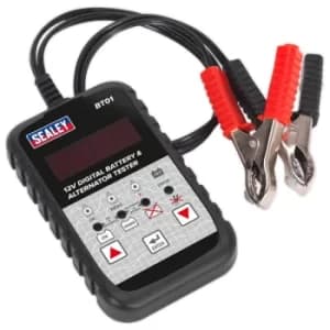 Sealey BT01 Digital Battery & Alternator Tester 12V