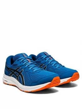 Asics Gel-Contend 7 - Blue/Black, Size 10, Men