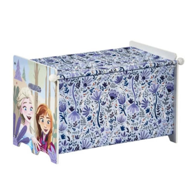 Disney Frozen Storage Box - Easy To Assemble Toy Chest For Kids - Durable And Spacious Organizer For Toys, Books & Games