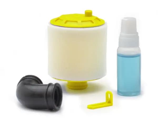 Fastrax 1/8Th Air Filter W/Oil Re-Buildable - Yellow