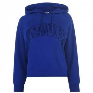Wrangler Retro Hoodie - Cobalt Blue