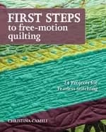first steps to free motion quilting