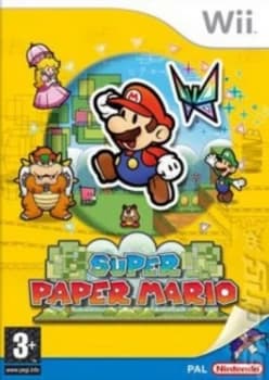 Super Paper Mario Nintendo Wii Game