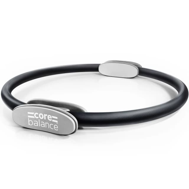 Core Balance Pilates Resistance Ring Yoga Fitness Magic Circle Thigh Arm Toner 15Black