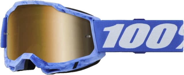100% Accuri 2 Sursi Motocross Goggles, blue for Men