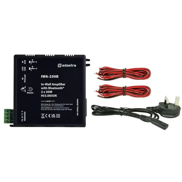 Adastra Adastra IWA230B In-wall Amplifier with Bluetooth 2 x 30W AVS-220092
