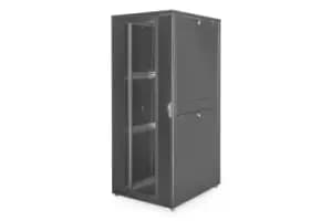 Serverschrank 19" 42HE Digitus 1970x800x1000 mm, Farbe Black (RAL 9005), perforierte Tur
