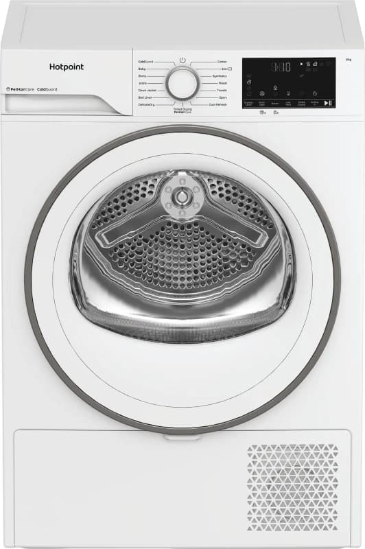Hotpoint FabricCare C HSD 82M WW UK 8KG Heat Pump Tumble Dryer - White - A+ Rated