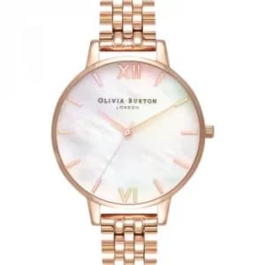 Mother Of Pearl Bracelet Rose Gold Watch