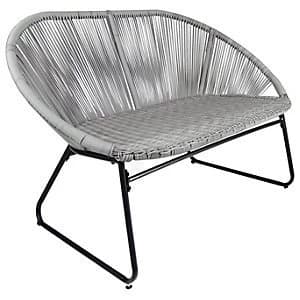 Charles Bentley Bali 2 Seater Grey Garden Bench