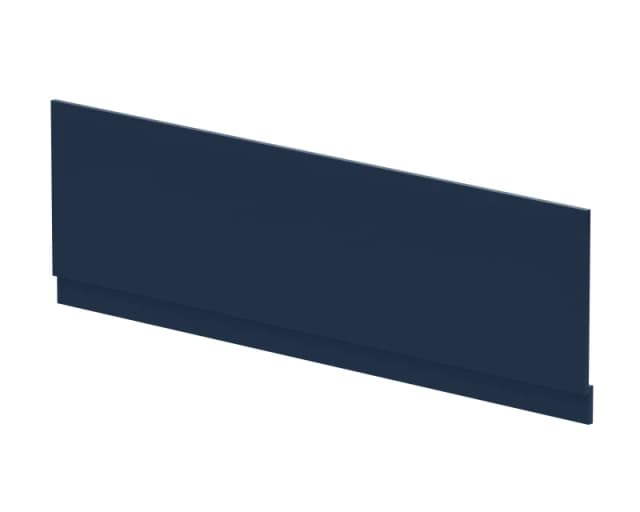 Balterley Edge/Power Straight Front Bath Panel & Plinth, 1800mm - Matt Midnight Blue Blue unisex
