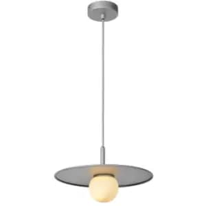 Lucide TOPHER - Pendant Light - Ø30cm - 1xG9 - Satin Chrome