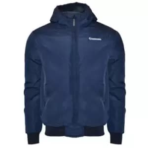 Lambretta Hood Padded Jacket - Blue