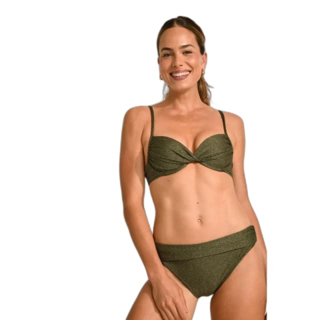 Womens swimsuit bottoms Livia Mauve Doradas Vert Female 44
