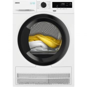 Zanussi ZDH87A2DG 8KG Freestanding Heat Pump Tumble Dryer