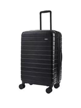Rock Luggage Novo WR31401 8 Wheel Medium Black Suitcase