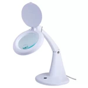 Lightcraft LC8093LED LED Table Magnifier Lamp