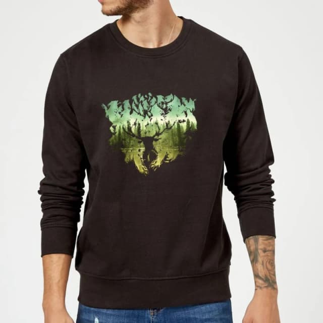 Harry Potter Patronus Lake Sweatshirt - Black - L