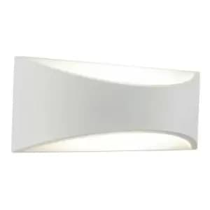 Garden wall lamp Aryana 1 bulb White sand