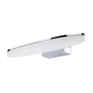 Ola Wall Lamp 6W LED Oval 3000K IP44, 450lm, Polished Chrome/Frosted Acrylic, 3yrs Warranty