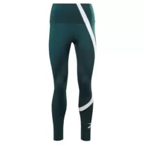 Reebok Workout Ready Vector Leggings Womens - Green