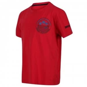 Regatta Bosley III Cotton T-Shirt - True Red