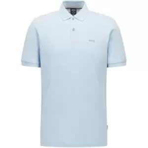 Hugo Boss Pallas Polo Shirt Light Pastel Blue