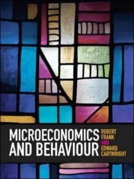 Microeconomics and Behaviour by Robert H Frank Paperback