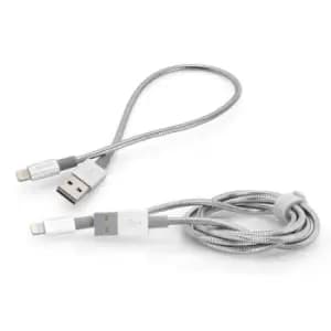 Verbatim 48873 lightning cable 1m Stainless steel