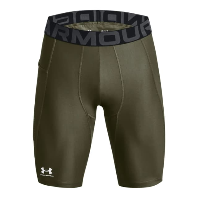 Under Armour Armour HeatGear Pocket Long Shorts Mens - Green Green XS
