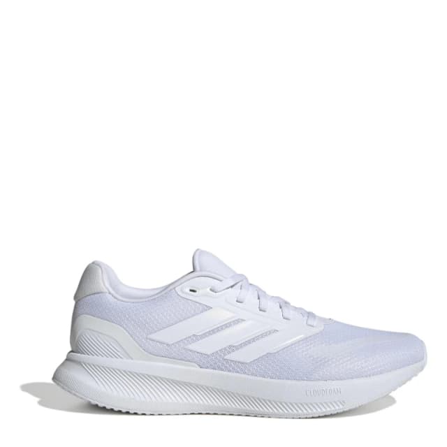adidas Run Falcon 5 Trainers Mens - White White 12