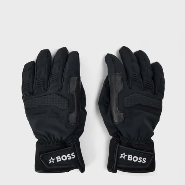 Boss Mens Technical Cold Weather Ski Gloves Black male S