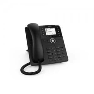 Snom D735 IP phone Black Wired & Wireless handset TFT
