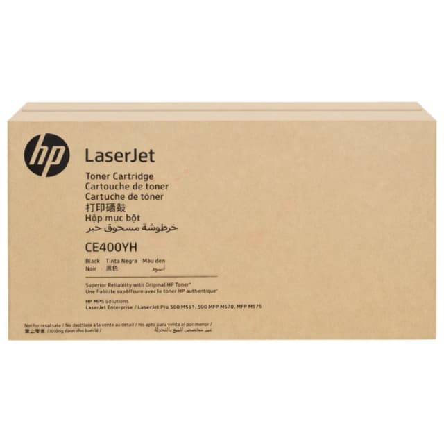 HP CE400YH/507A Toner cartridge Black Contract. 17K pages ISO/IEC 1979