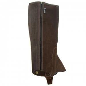 Requisite Suede Half Chaps - Brown