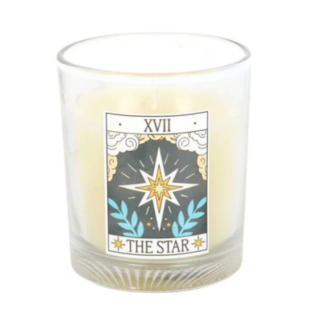 Something Different Something Different The Star Blueberry Tarot Vintage Candle in Light Sand Light Sand One Size Unisex 5063806851417