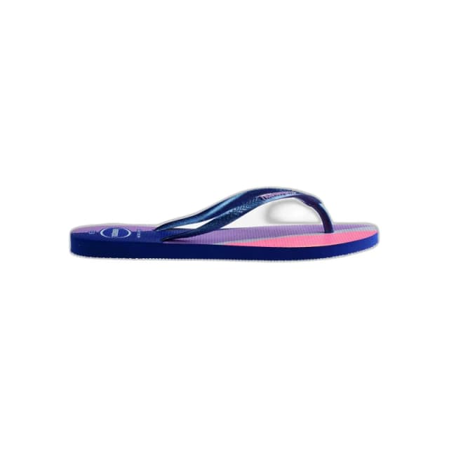Havaianas Womens Slim Palette Glow Velvet Rose Flip Flops Marine Blue female 6/7