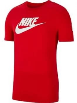 Nike Short Sleeve Hybrid T-Shirt - Red